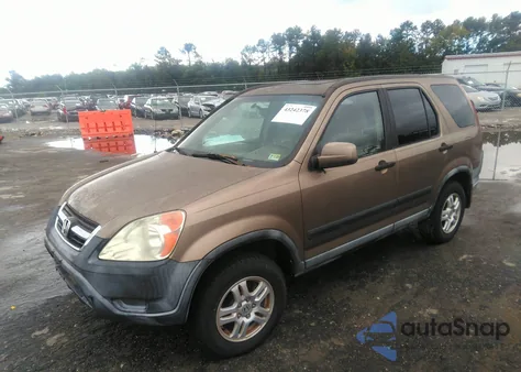 2002 Honda Cr-V Ex z USA, uszkodzony, nr VIN SHSRD78892U010571